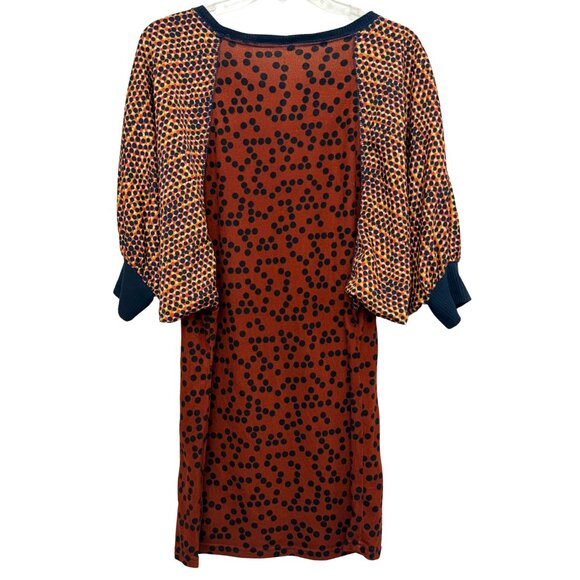 Uncle Frank Women's Vintage Balloon Sleeves Mini Dress - Size Small - Picture 5 of 8